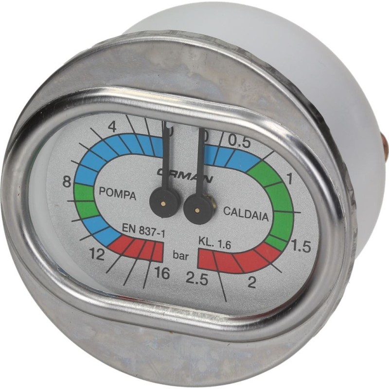 Manometr bojleru a čerpadla 63 mm Manometr bojleru a čerpadla 63 mm