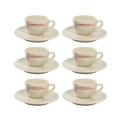 La Marzocco - Legacy sada 6 espresso šálků s podšálky 65 ml