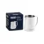 Recipient pentru spumare lapte DeLonghi 500 ml, alb