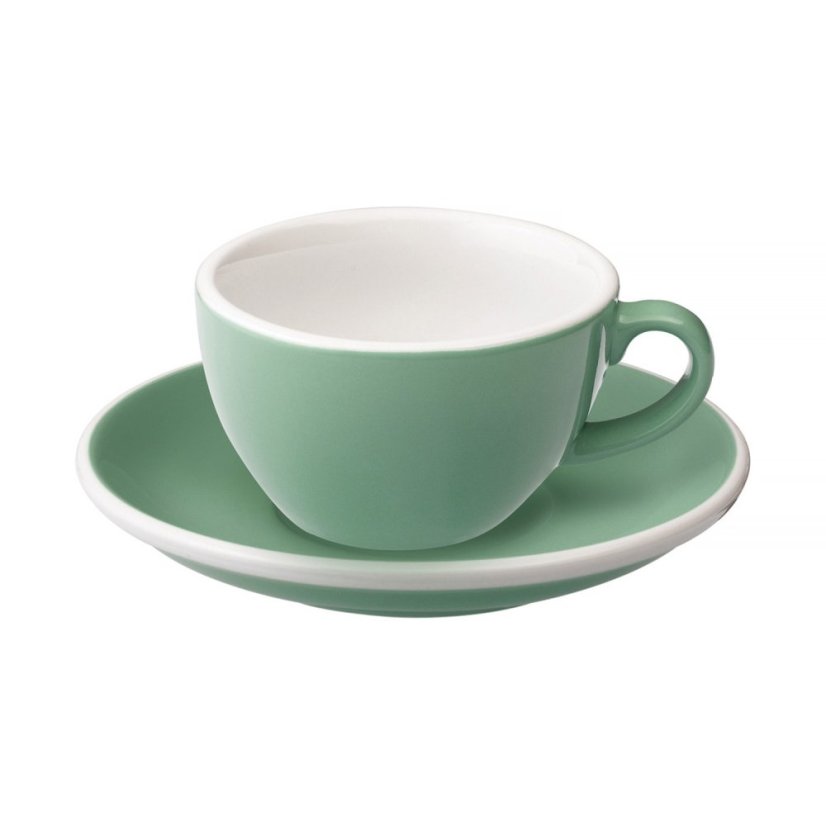Loveramics Egg — šálek s podšálkem Flat White 150 ml, mátový Loveramics Egg — šálek s podšálkem Flat White 150 ml, mátový