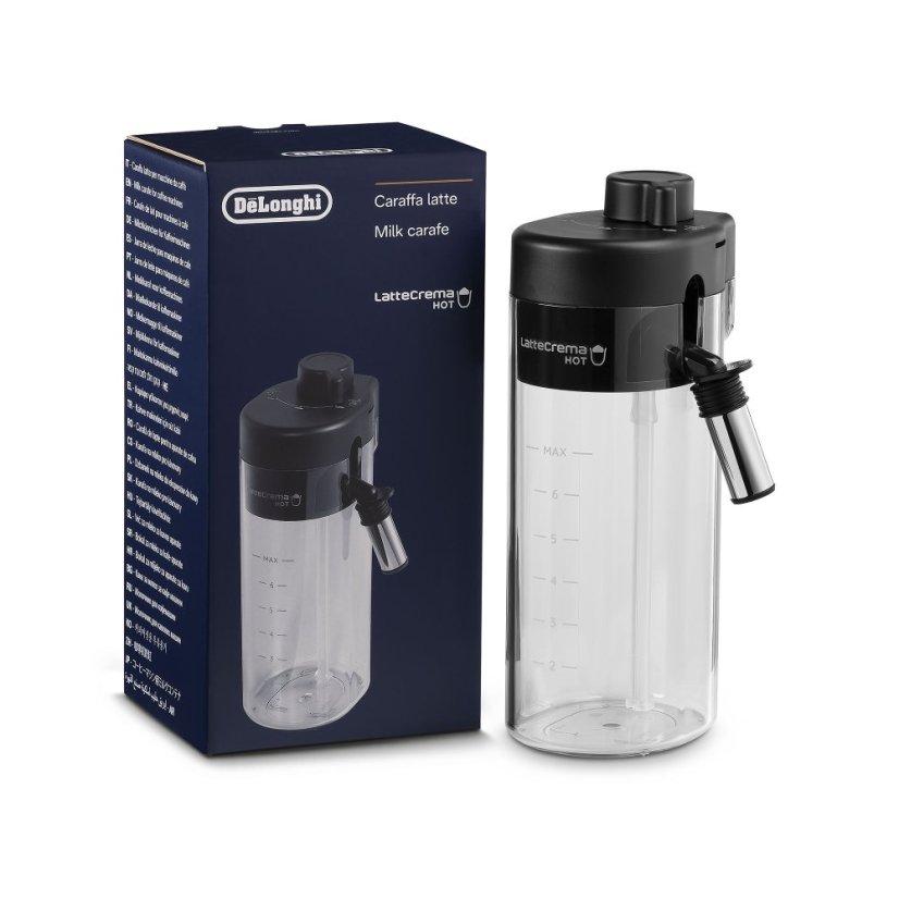 Carafă de lapte negru pentru DeLonghi Eletta Explore ECAM 45x.xx