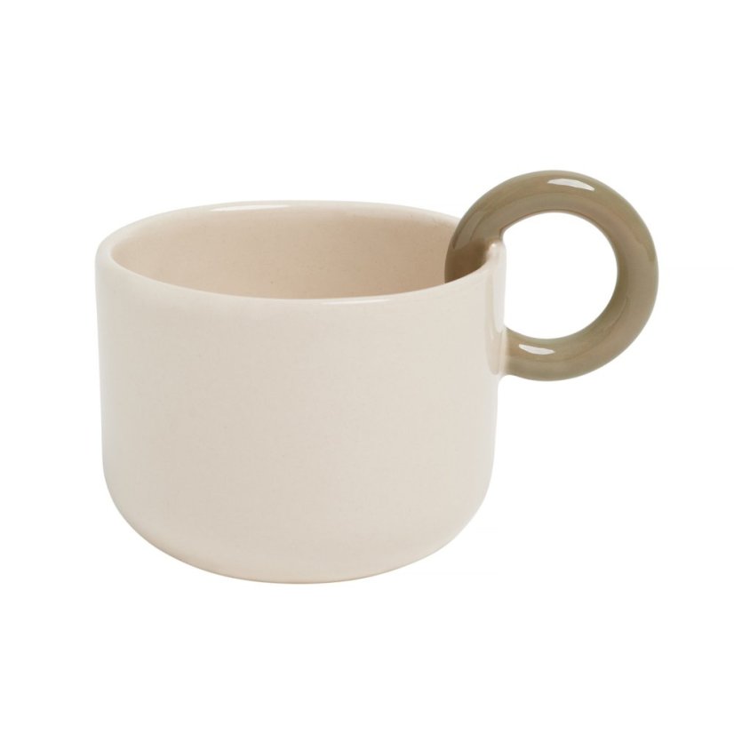 Ceramics 36 365 — keramický šálek 200 ml, zelené ouško