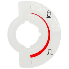 Ciferník s potlačou na kapučinátor pre kávovary Jura