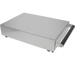 Knockbox of stainless steel