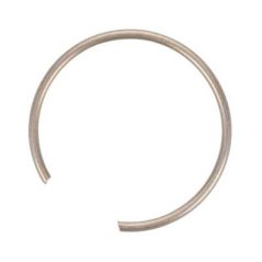Retaining ring for the valve opener
