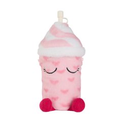 Asobu Fuzzie Lulu — Isolierflasche mit Plüschhülle 360 ml