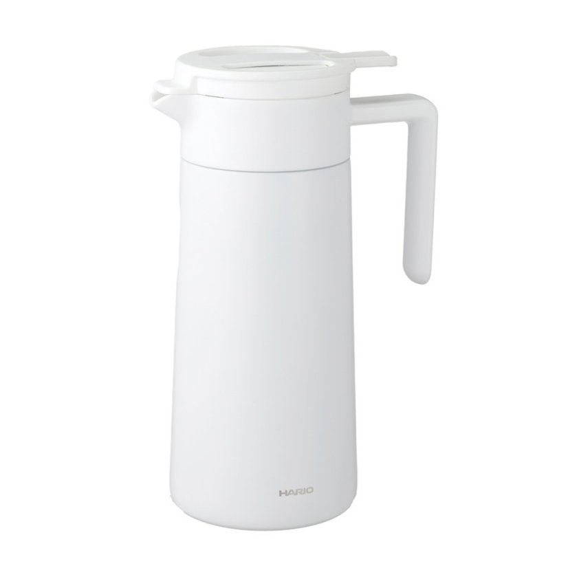 Hario - Thermoserver mit Keramikbeschichtung Weiß 800ml