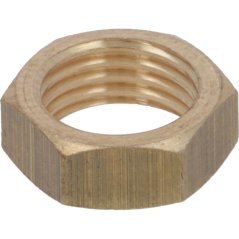 Nut brass m10x1 key 12 mm height 45 mm mc009