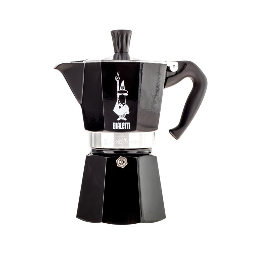 Bialetti Moka Express Black 6 Tassen