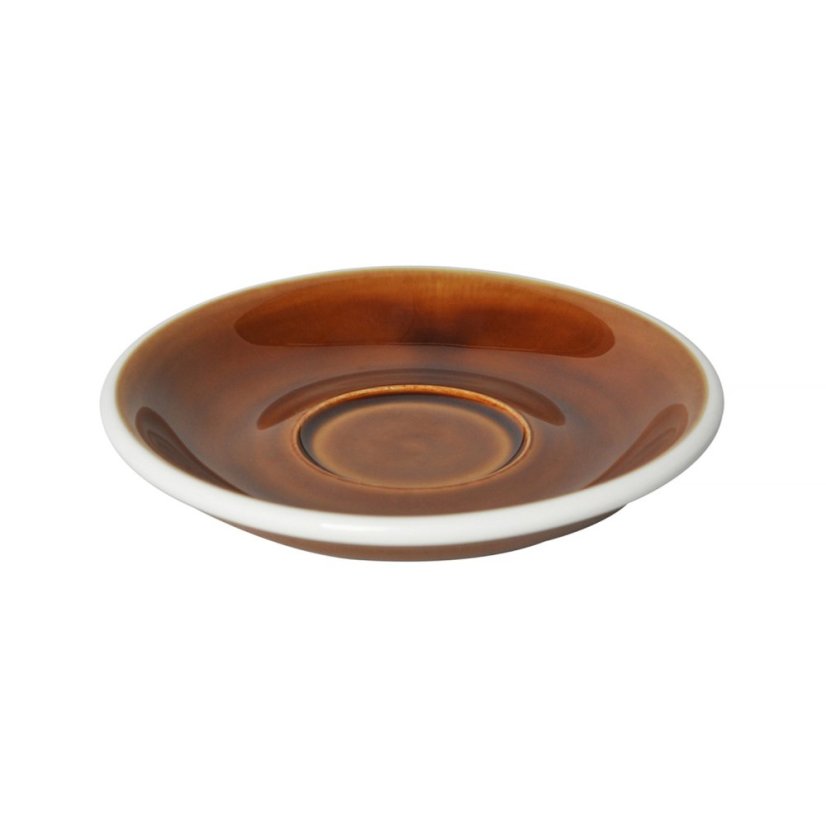 Loveramics Egg — šálek s podšálkem na espresso 80 ml, karamelový