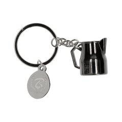 Barista Space — Schlüsselanhänger: Milchkännchen