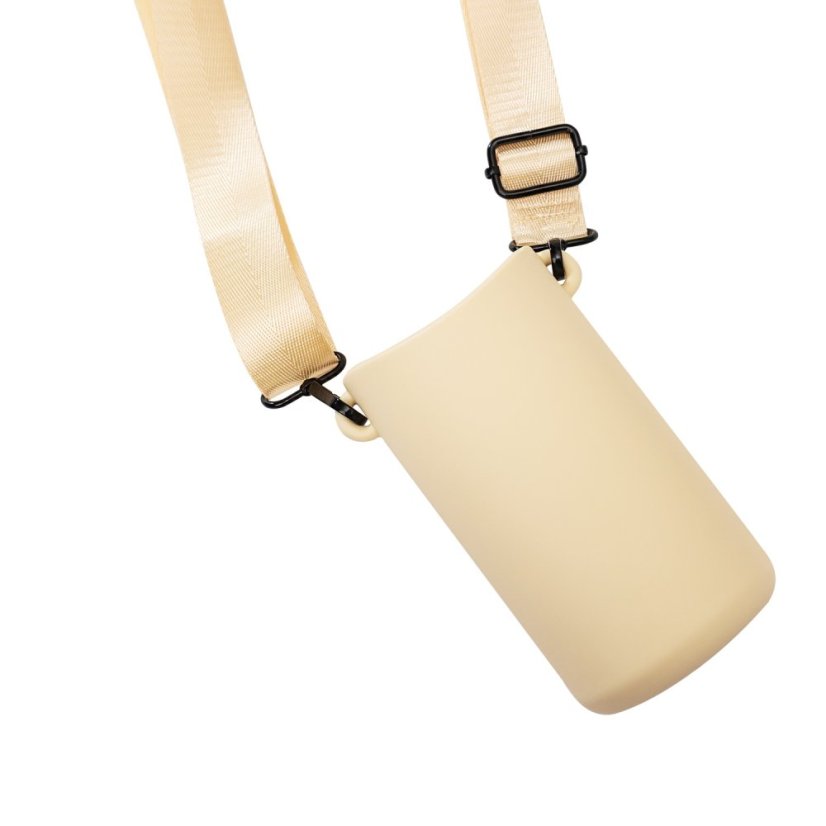 Asobu Bestie Sling — Flaschenhülle mit Trageriemen, gelb