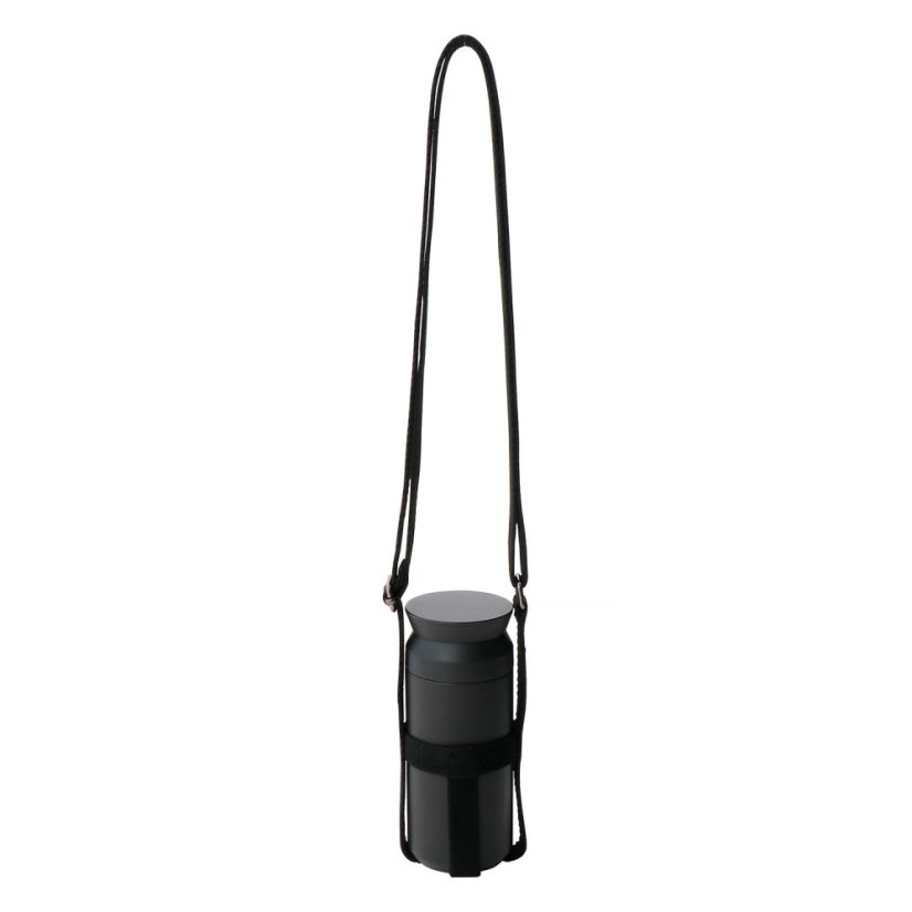 KINTO - Popruh na termohrnček TRAVEL 350 ml / PLAY 300 ml - čierny 70 mm