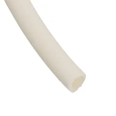 Silicone textile hose 100cm white for Jura coffee machines