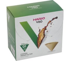 Kónické filtre Hario 1-2 šálky 100 ks