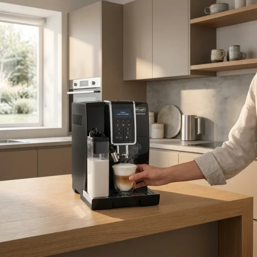 Repasovaný kávovar DeLonghi ECAM 350.55.B Dinamica