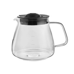 Melitta AromaFresh II – schwarze Glaskanne 1,25 l