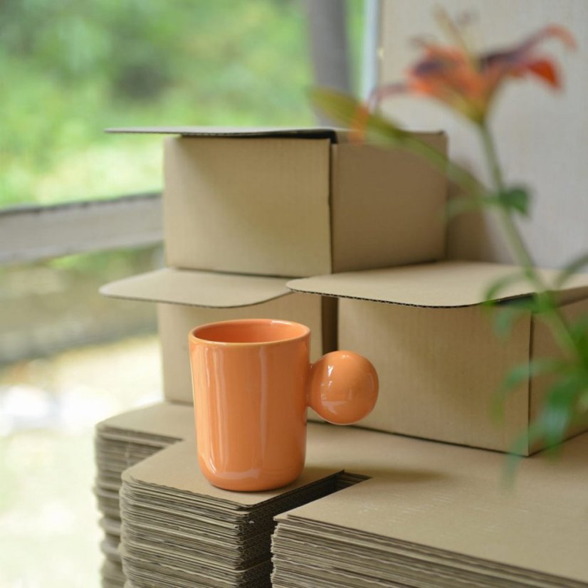 Ceramics 36 Arch — keramický hrnek 300 ml, oranžový