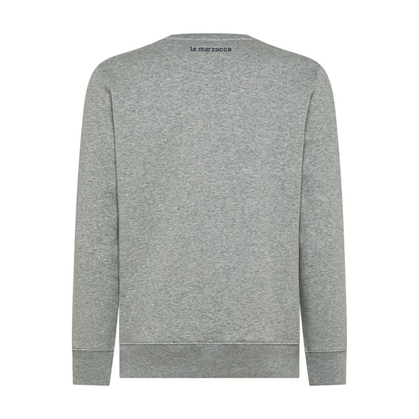 La Marzocco - Klassisches Sweatshirt Größe S - Meliertes Grau