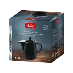 Melitta - Porzellankanne 600ml - Schwarz