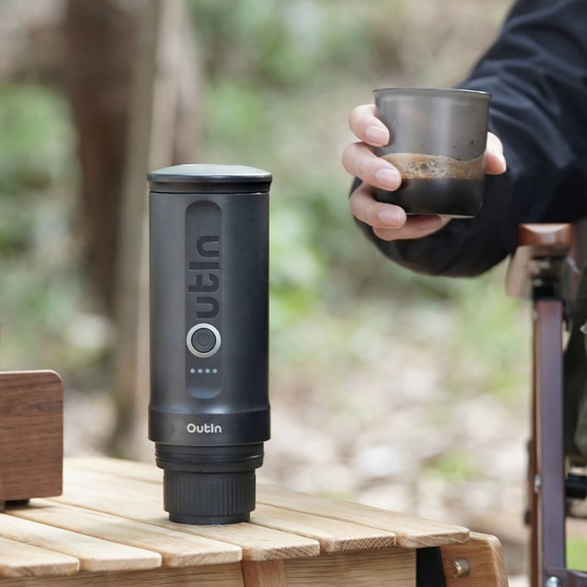Outin - Nano Espressomaschine Space Grey
