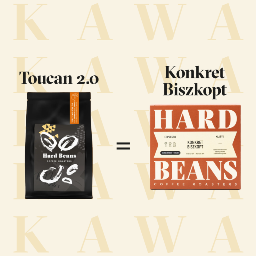 Hard Beans – KONKRET BISCUIT Espresso 1 kg