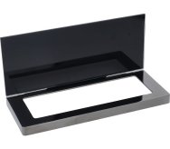 Soporte de la bandeja de desagüe negro