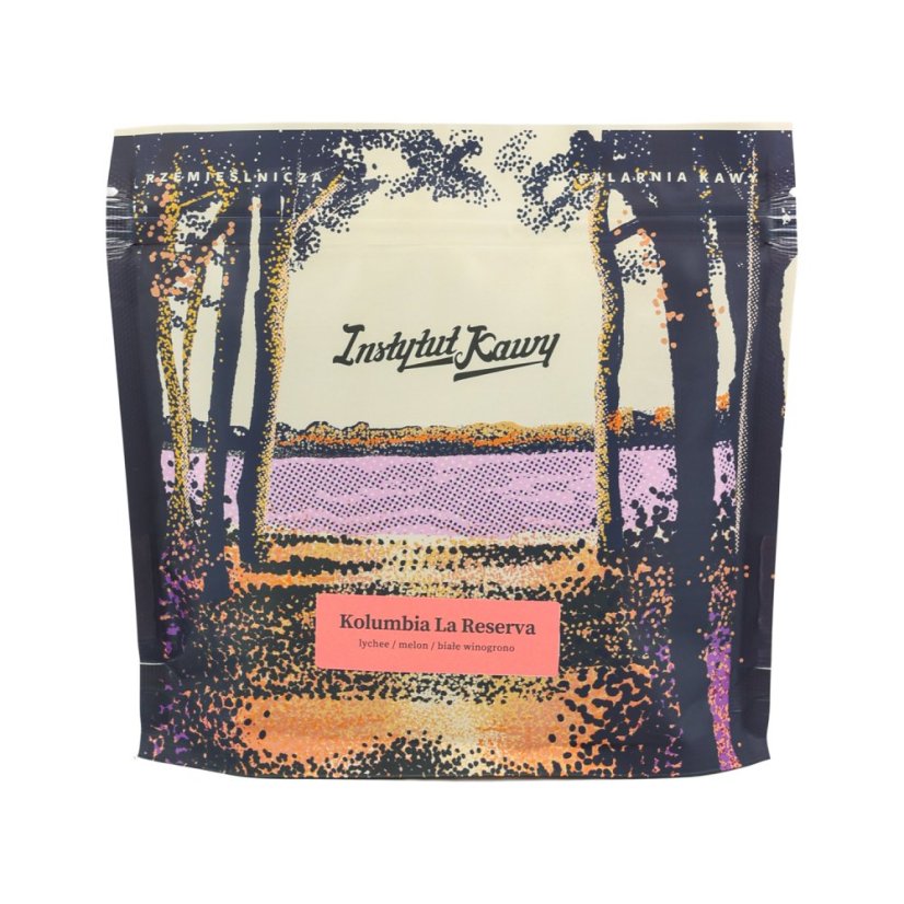 Instytut Kawy - Kolumbia La Reserva – zrnková káva na filter, anaeróbne honey spracovanie, 250 g Instytut Kawy - Kolumbia La Reserva – zrnková káva na filter, anaeróbne honey spracovanie, 250 g