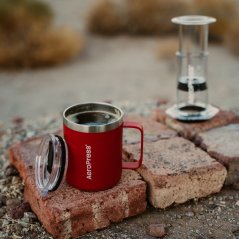 AeroPress - Cestovný hrnček na kávu Red 350 ml