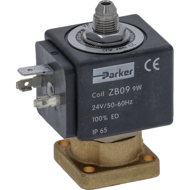 Elektromagnetický ventil parker 3-cestný 24v 5060hz