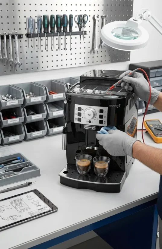 Repasovaný DeLonghi Magnifica S ECAM22.110.B