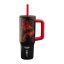 Bialetti - Cestovný hrnček s slamkou a rúčkou Stranger Things 900ml - svieti v tme