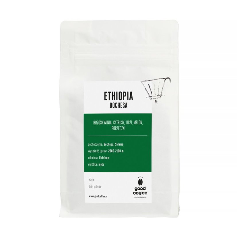 Good Coffee – Etiópia Bochesa Washed na filter 250 g Good Coffee – Etiópia Bochesa Washed na filter 250 g