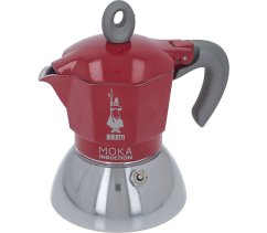 Moka induction 2 šálky červená bialetti