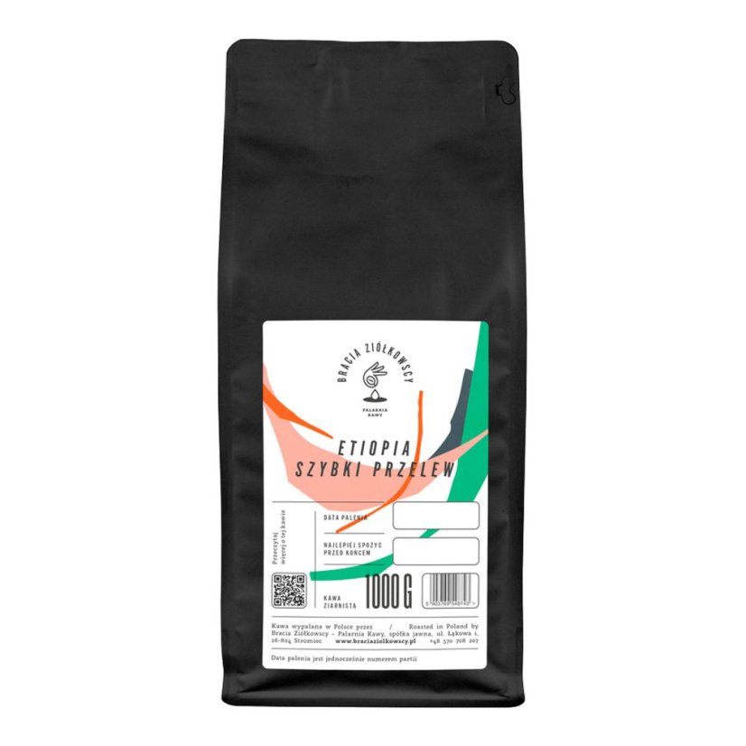 Bracia Ziółkowscy - Äthiopien Szybki Przelew Filterkaffee 1 kg Bracia Ziółkowscy - Äthiopien Szybki Przelew Filterkaffee 1 kg