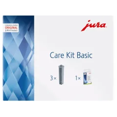Sada na čistenie s tromi filtrami Claris Smart+ a 3-fázovými čistiacimi tabletami pre kávovary Jura