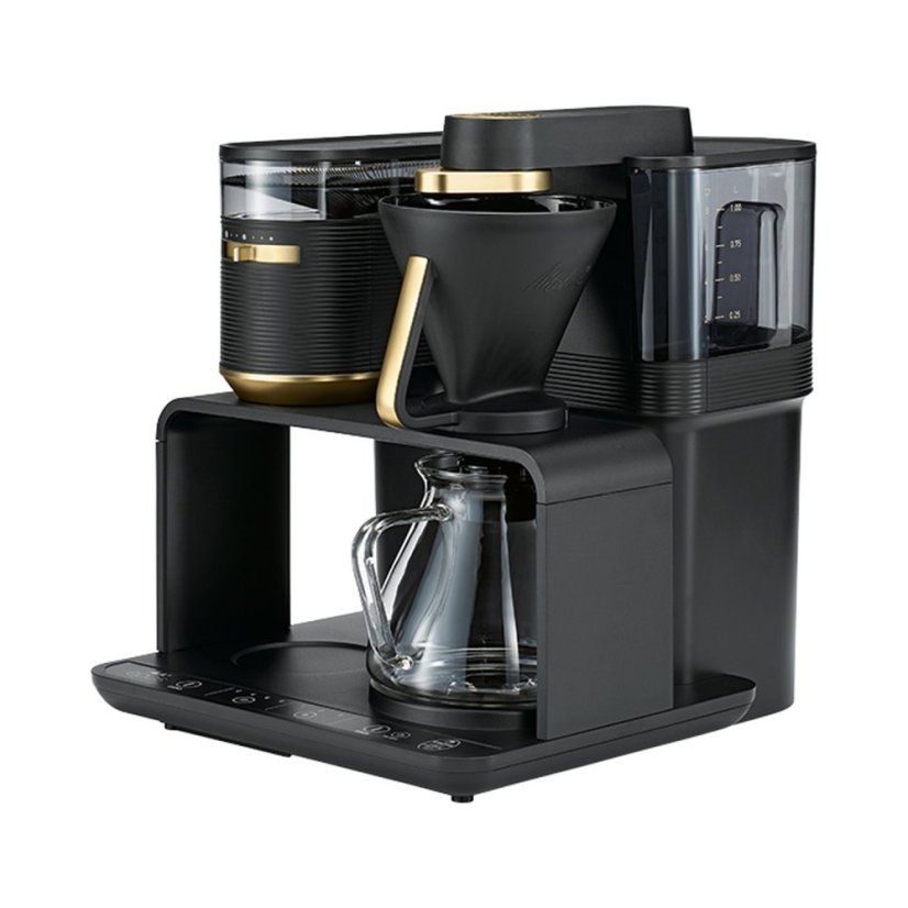 Melitta - EPOS Black-Gold - Filterkaffeemaschine mit integriertem Mahlwerk