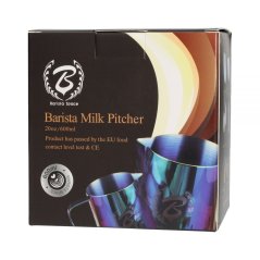 Barista Space – Milchkännchen 600 ml – Teflon Star Night Black