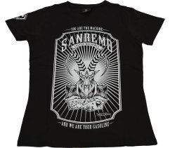 Tričko Sanremo černé dámské velikost S