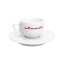 La Marzocco Strada — súprava 6 šálok a podšálok espresso, 65 ml, biele