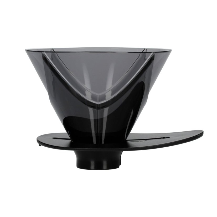 Hario - V60 Kunststoff One Pour Dripper MUGEN - Schwarz