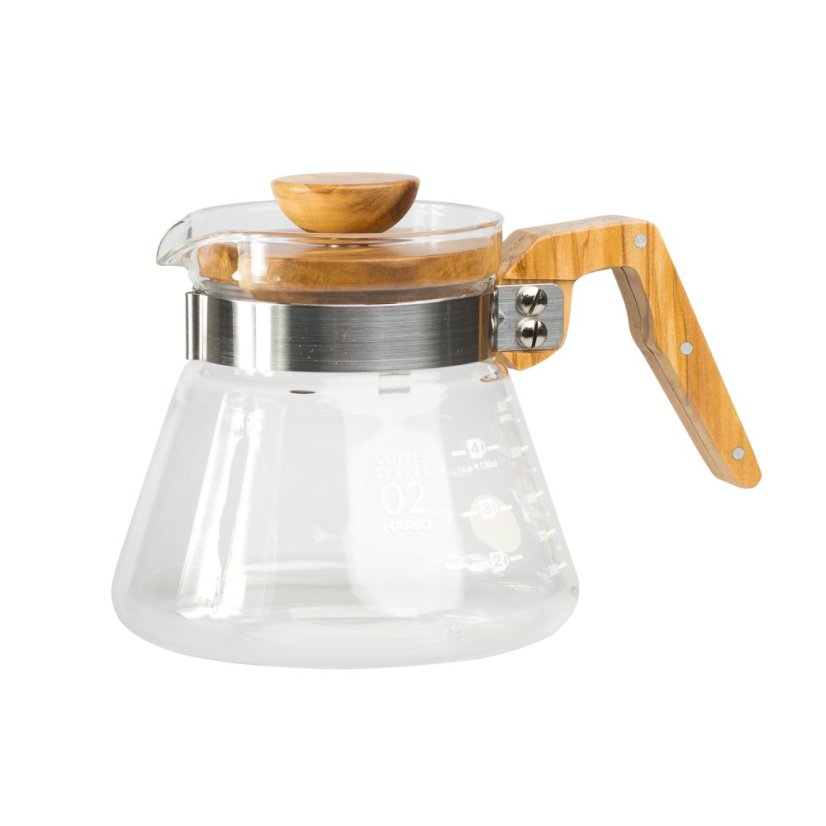 Hario Kaffeeserver 600 ml - Olivenholz