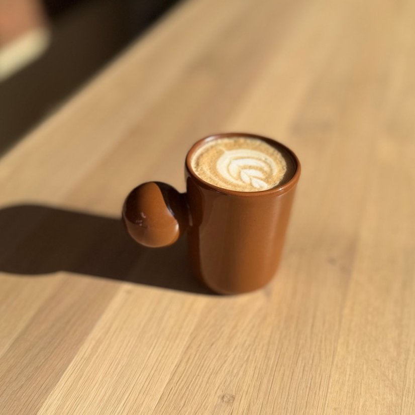 Ceramics 36 Arch – keramický hrnček 300 ml – hnedý