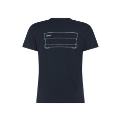 La Marzocco - Klassisches Damen-T-Shirt Größe M – Navy