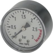 Manometer für Boiler 49 mm 0-3 bar Manometer für Boiler 49 mm 0-3 bar