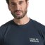 La Marzocco - Klassisches Herren-T-Shirt Größe L – Navy