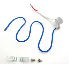 Termostat a vodiče pre bojler na kávu