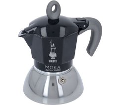 Moka induction 2 šálky černá bialetti