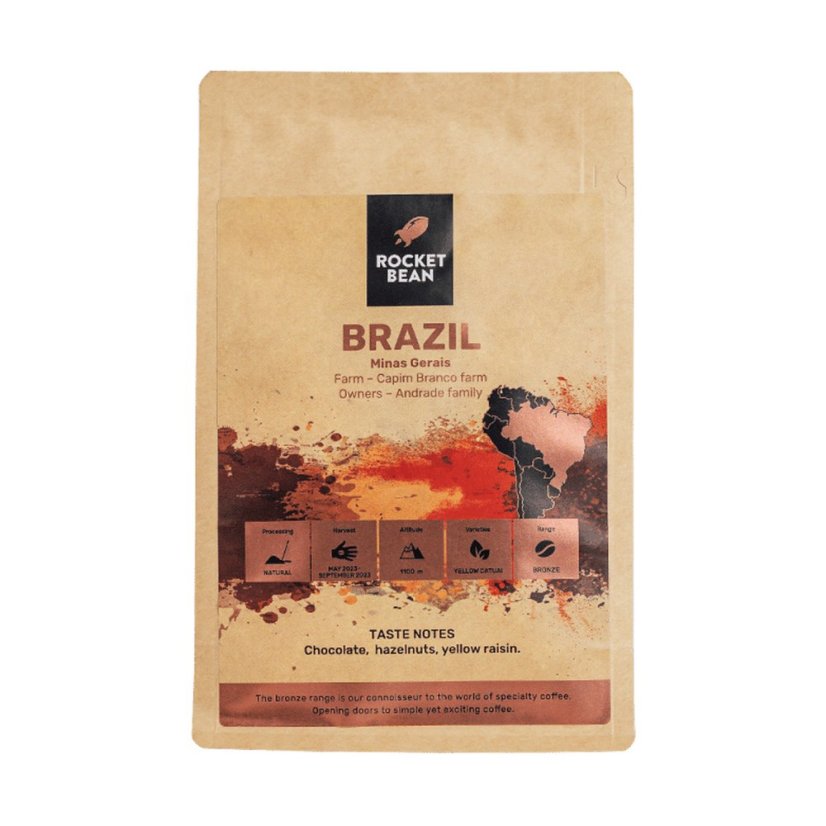 Rocket Bean - Brasil Minas Gerais natural café de filtro 200 g