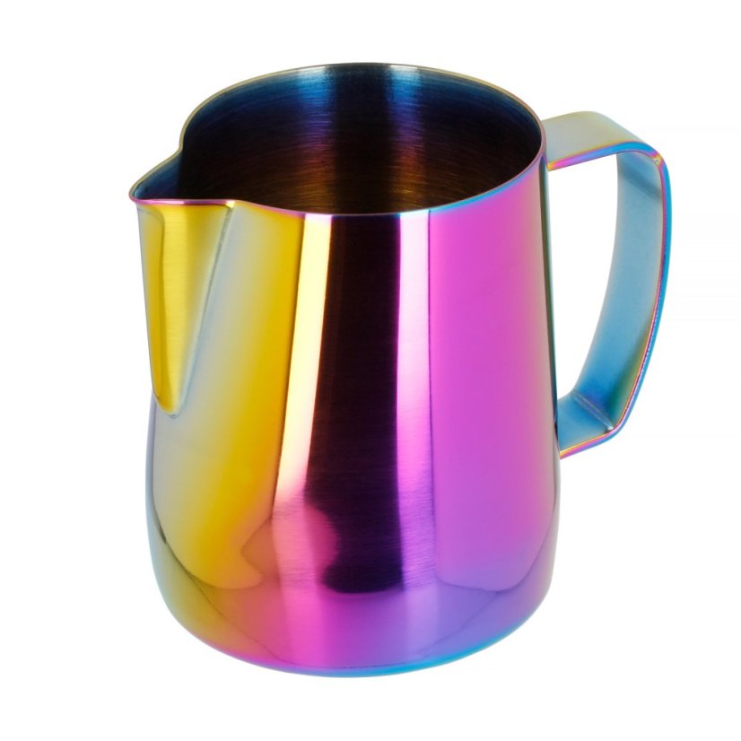 Barista Space — kanvička na mlieko 350 ml, Rainbow